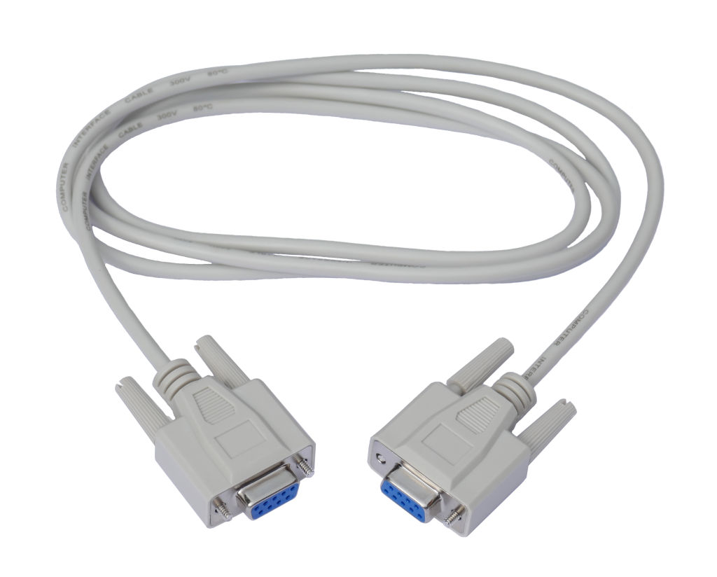 Example RS232 NULL modem cable